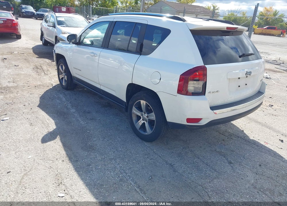 2017 JEEP COMPASS VIN: 1C4NJDEB6HD110575
