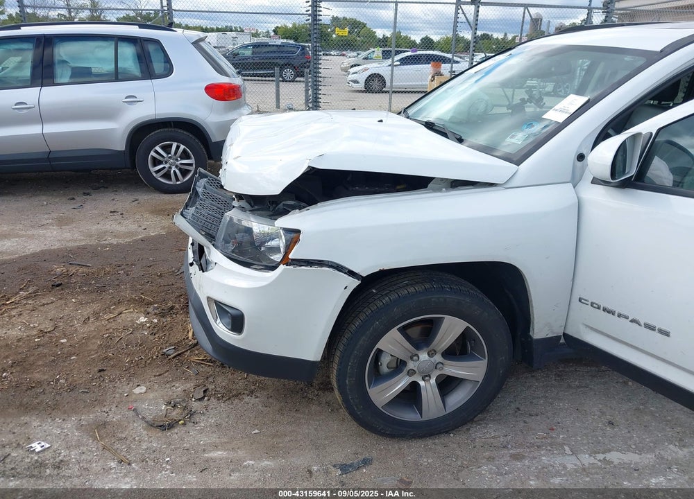 2017 JEEP COMPASS VIN: 1C4NJDEB6HD110575