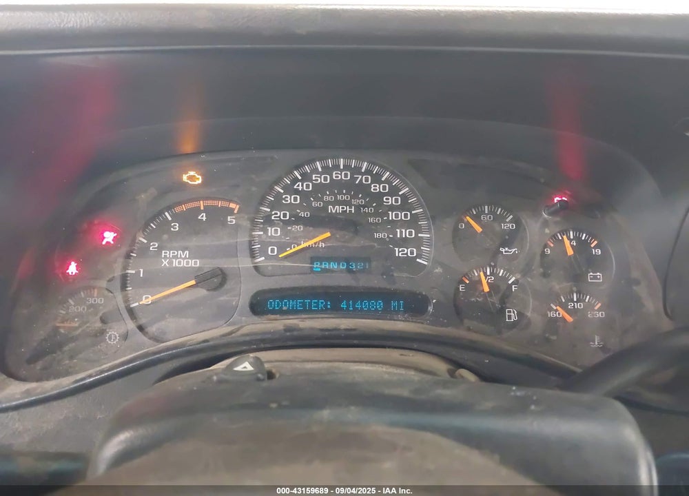2003 CHEVROLET SILVERADO 2500HD LS VIN: 1GCHK29193E117684