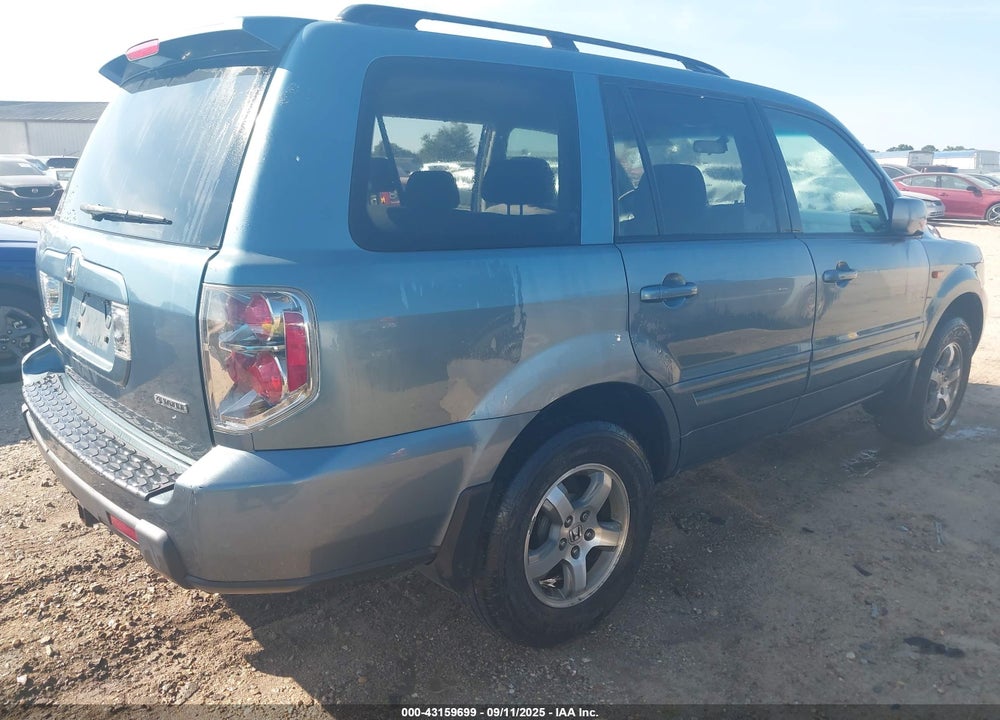 2007 HONDA PILOT EX VIN: 5FNYF18477B003603