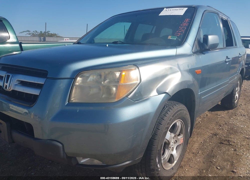 2007 HONDA PILOT EX VIN: 5FNYF18477B003603