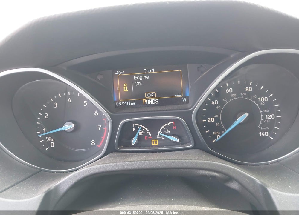 2015 FORD FOCUS VIN: 1FADP3K2XFL304138