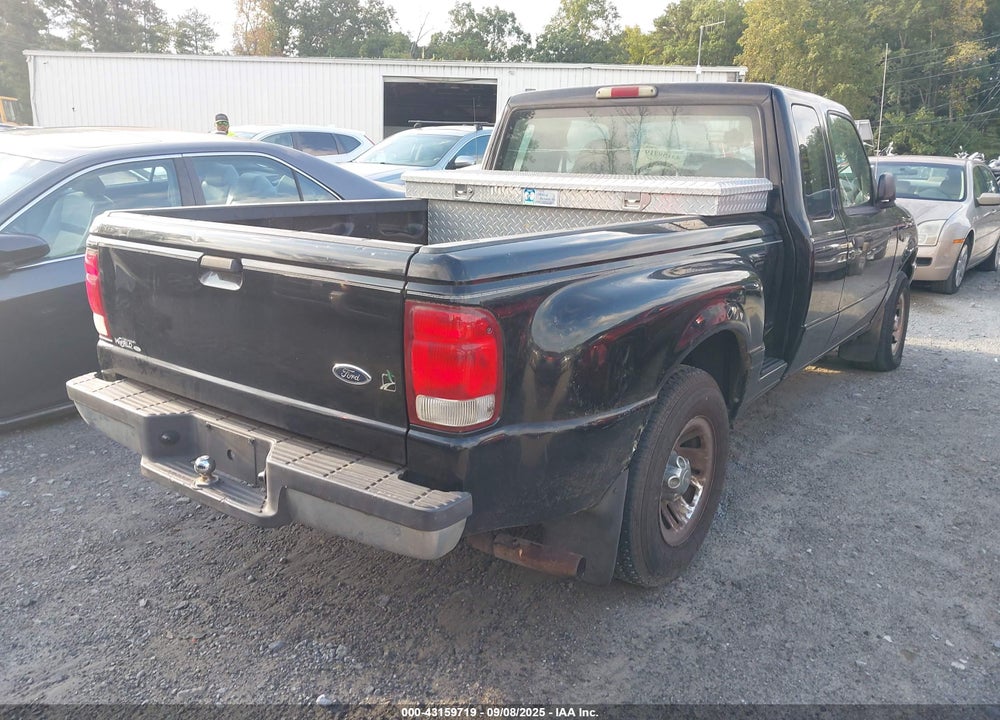 2000 FORD RANGER VIN: 1FTYR14V9YTA18687