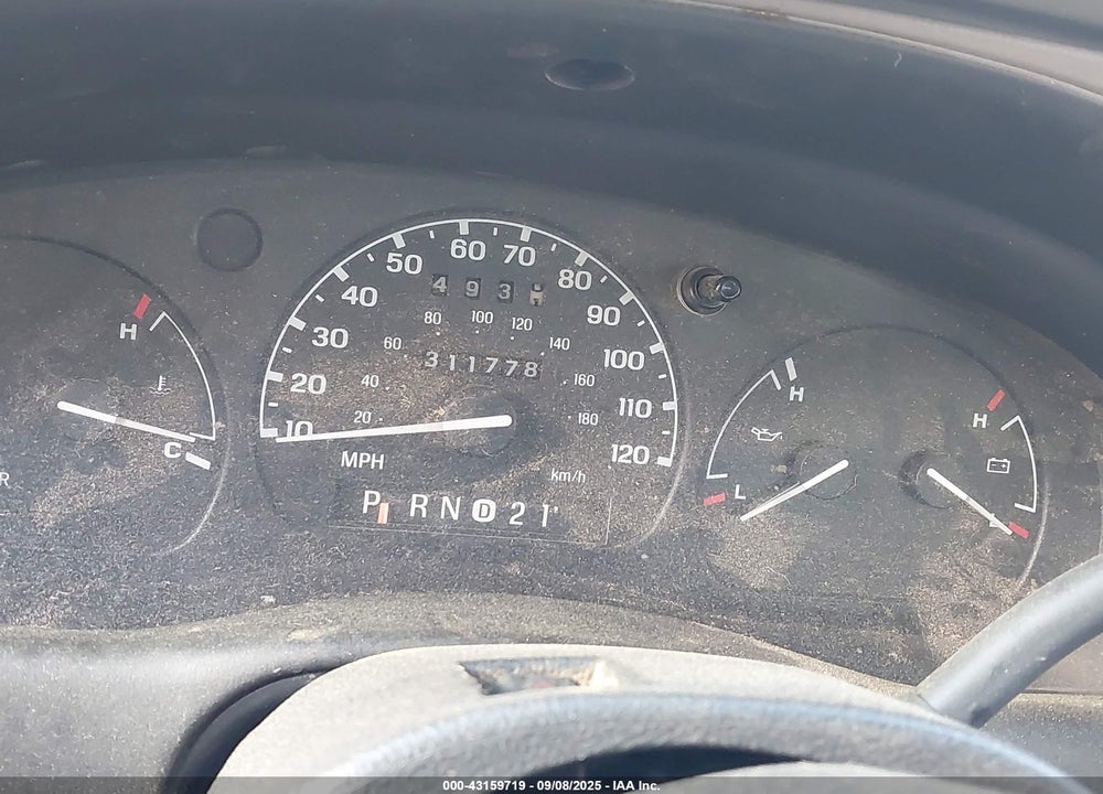 2000 FORD RANGER VIN: 1FTYR14V9YTA18687