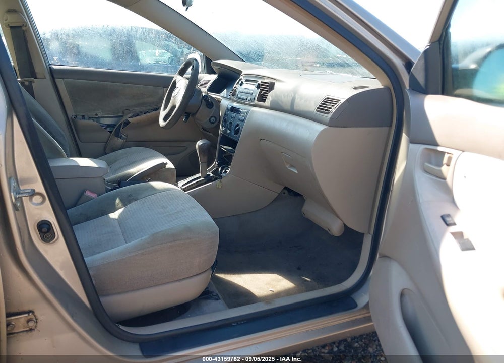 2005 TOYOTA COROLLA CE VIN: 2T1BR32E05C350217