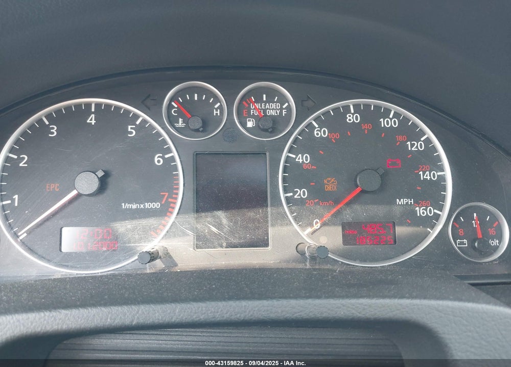 2003 AUDI ALLROAD 2.7T VIN: WA1YD64B33N094785