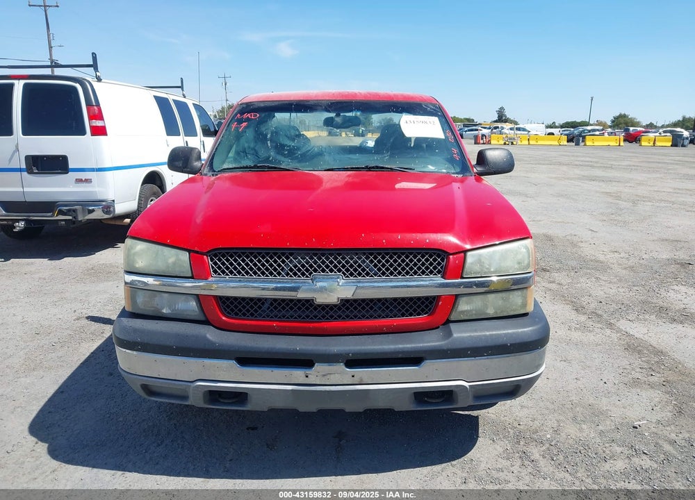 2003 CHEVROLET SILVERADO 1500 LS VIN: 2GCEC19V331411497