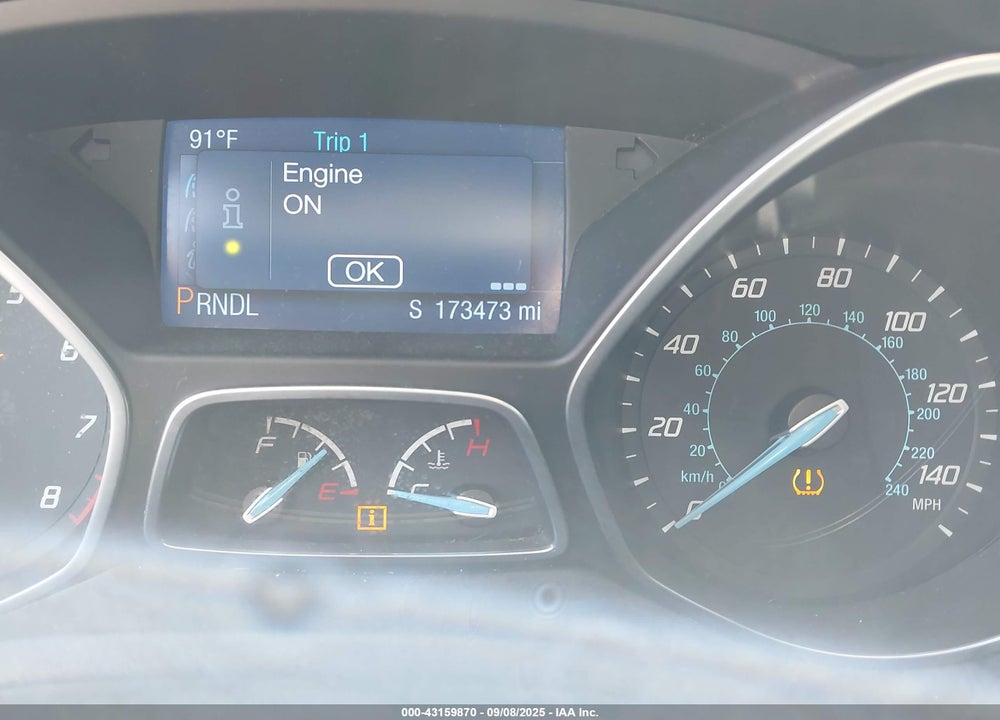 2014 FORD FOCUS VIN: 1FADP3K25EL182464