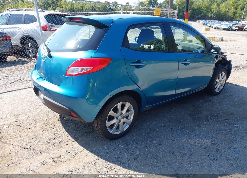 2012 MAZDA 2 VIN: JM1DE1LZ7C0145883
