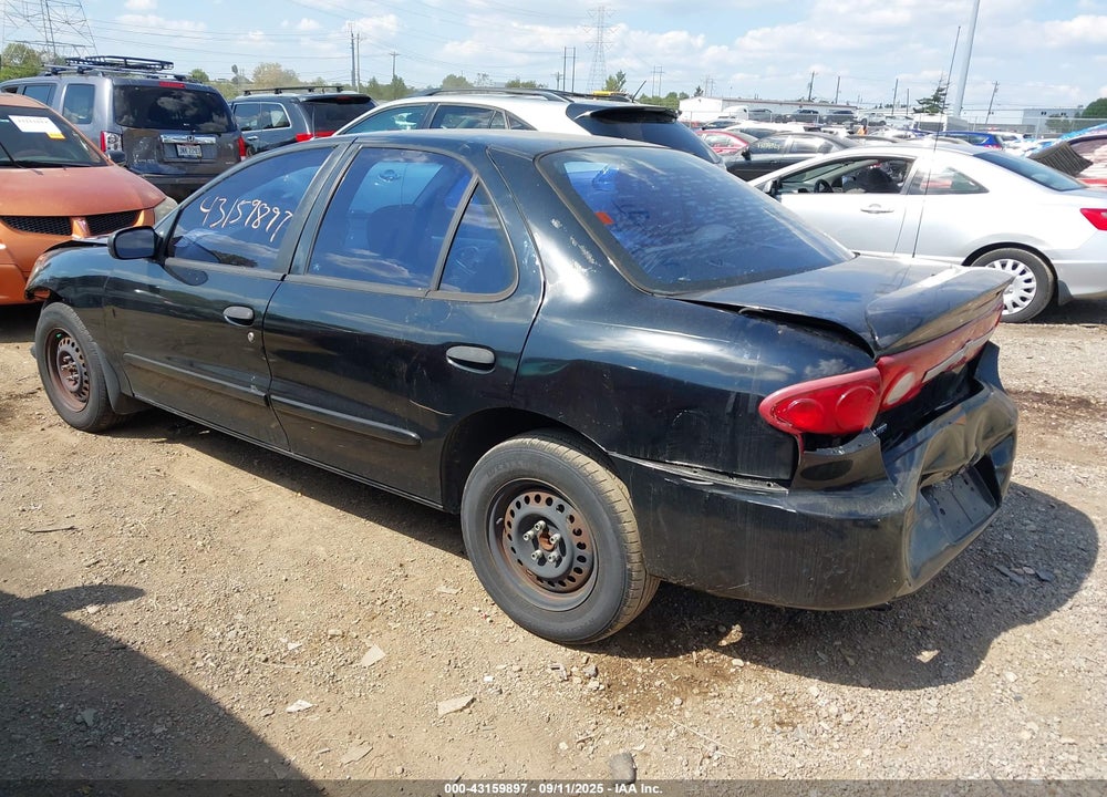 2003 CHEVROLET CAVALIER VIN: 1G1JC52F437231028