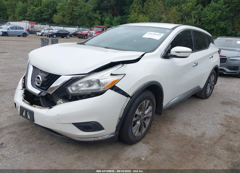 2016 NISSAN MURANO VIN: 5N1AZ2MH8GN125083