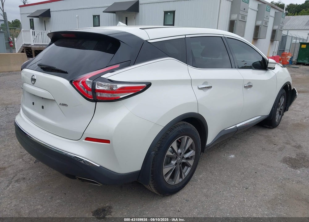 2016 NISSAN MURANO VIN: 5N1AZ2MH8GN125083