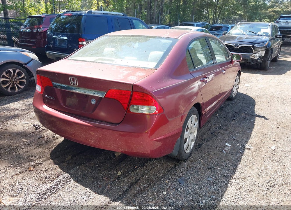 2009 HONDA CIVIC VIN: 2HGFA16569H526188