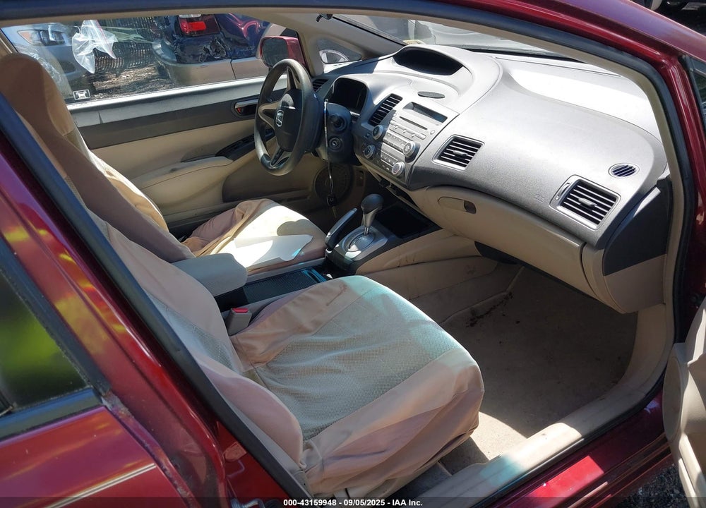 2009 HONDA CIVIC VIN: 2HGFA16569H526188