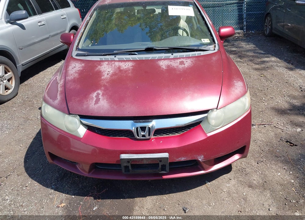 2009 HONDA CIVIC VIN: 2HGFA16569H526188
