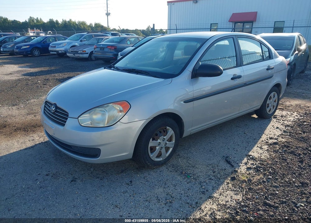 2009 HYUNDAI ACCENT GLS VIN: KMHCM46C09U299016