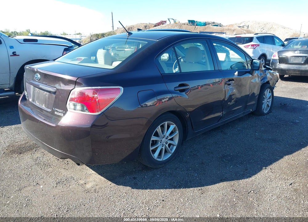 2012 SUBARU IMPREZA VIN: JF1GJAC67CH028987