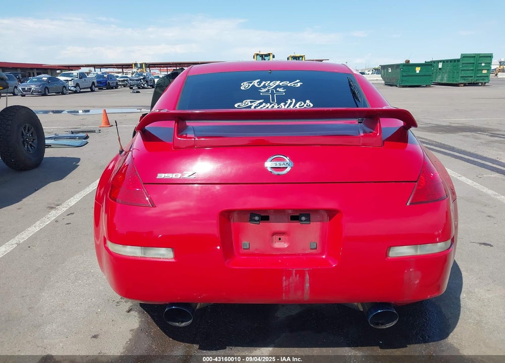 2004 NISSAN 350Z VIN: JN1AZ34D14M101963