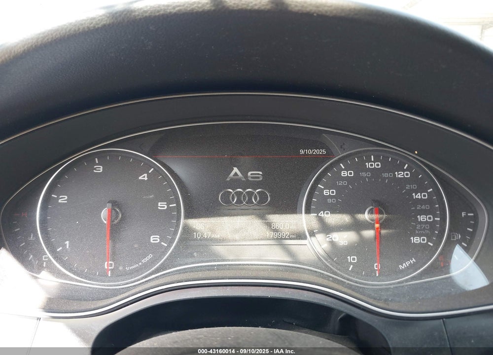 2014 AUDI A6 VIN: WAUFMAFC0EN118157