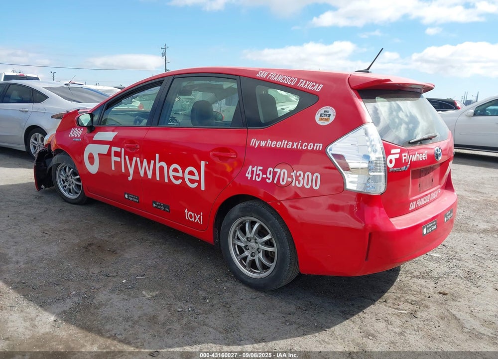 2012 TOYOTA PRIUS V VIN: JTDZN3EU7C3128423