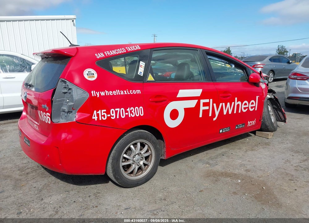 2012 TOYOTA PRIUS V VIN: JTDZN3EU7C3128423