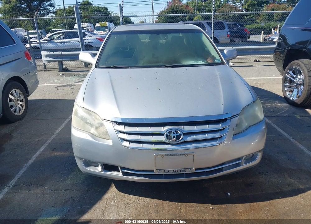 2005 TOYOTA AVALON LIMITED VIN: 4T1BK36B35U001555