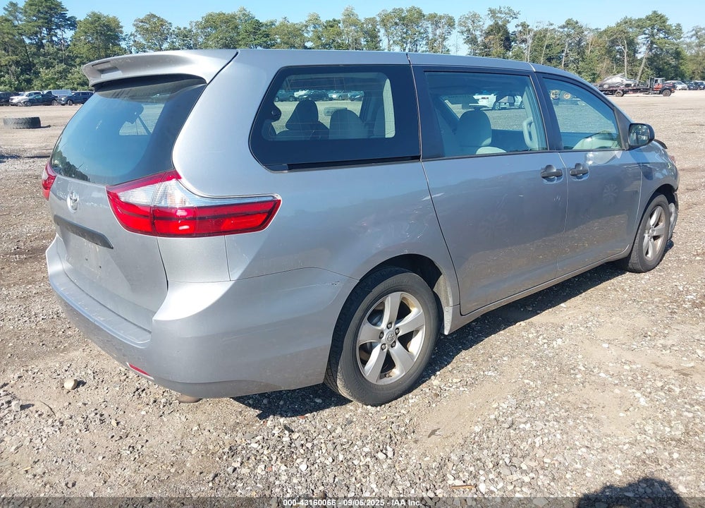 2016 TOYOTA SIENNA L 7 PASSENGER VIN: 5TDZK3DCXGS726592