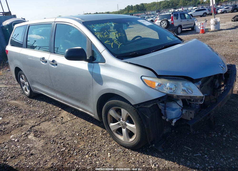 2016 TOYOTA SIENNA L 7 PASSENGER VIN: 5TDZK3DCXGS726592