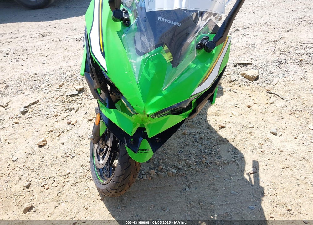 2025 KAWASAKI EX500 A/B VIN: ML5EXGJ11SDA61593