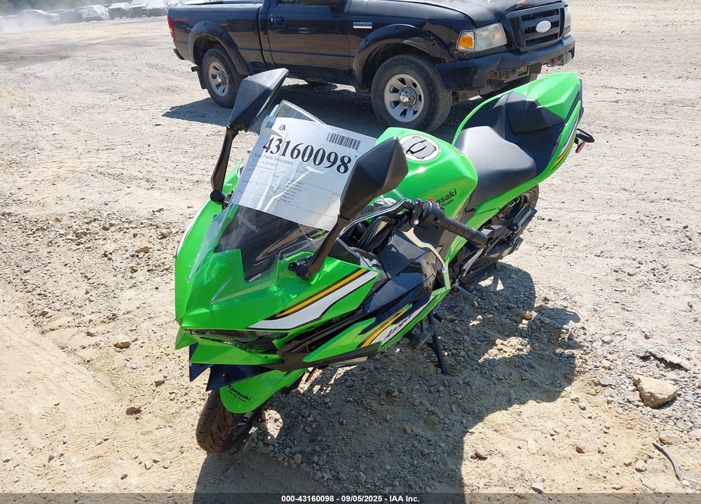 2025 KAWASAKI EX500 A/B VIN: ML5EXGJ11SDA61593