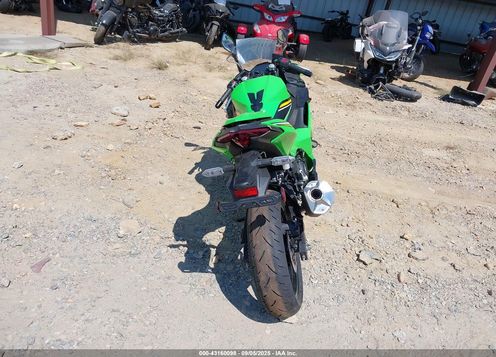 2025 KAWASAKI EX500 A/B VIN: ML5EXGJ11SDA61593