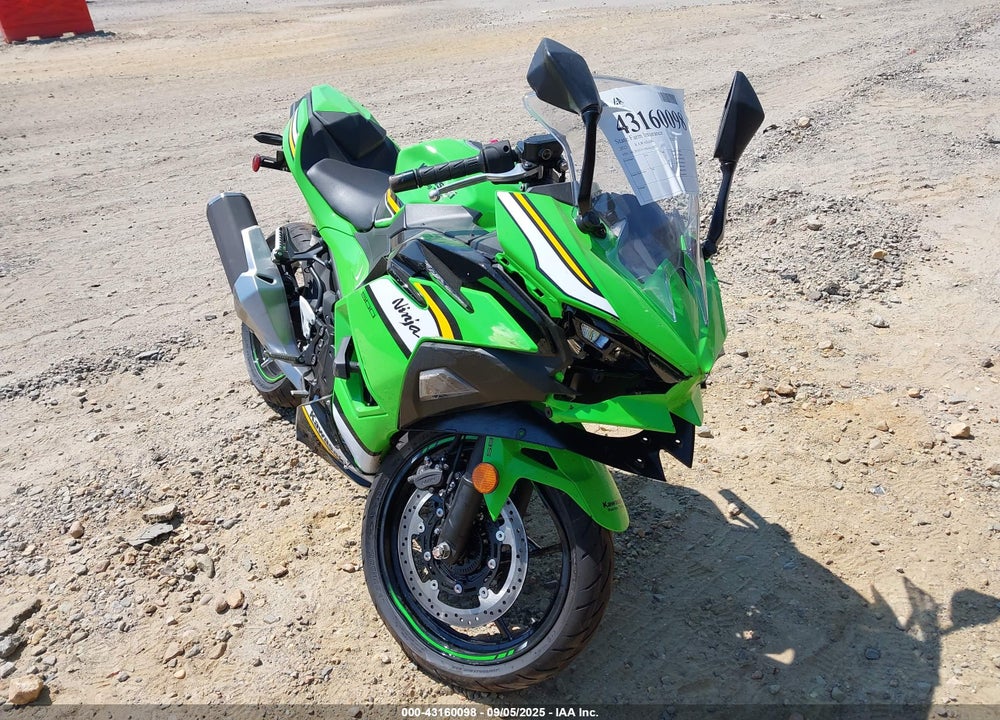2025 KAWASAKI EX500 A/B VIN: ML5EXGJ11SDA61593
