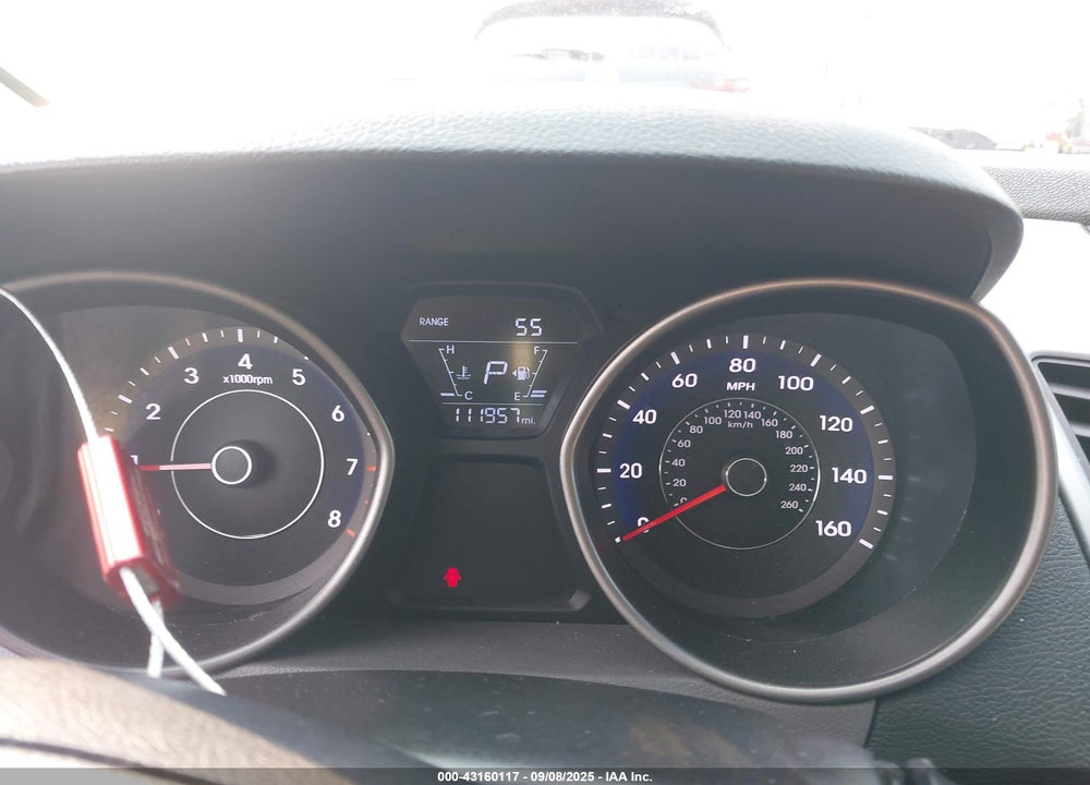 2016 HYUNDAI ELANTRA VIN: 5NPDH4AE9GH703265
