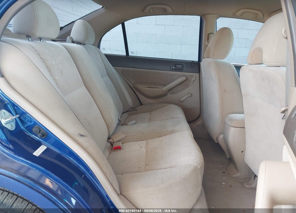 2005 HONDA CIVIC VP VIN: 1HGES16315L023799