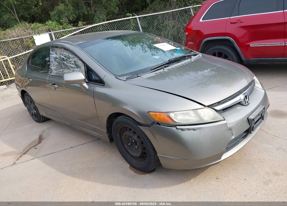 2007 HONDA CIVIC LX VIN: 1HGFA16517L051873