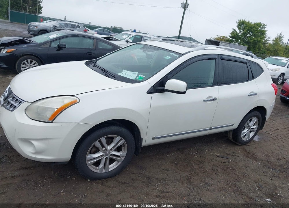 2013 NISSAN ROGUE SV VIN: JN8AS5MVXDW109686
