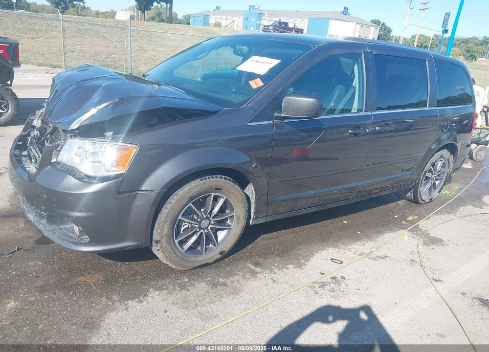2017 DODGE GRAND CARAVAN SXT VIN: 2C4RDGCG5HR672280