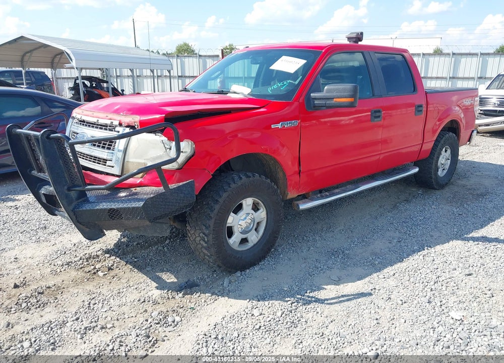 2013 FORD F-150 VIN: 1FTFW1EF8DFC31954