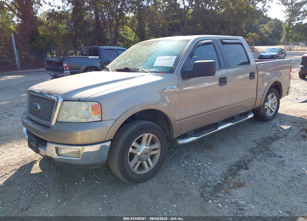 2005 FORD F-150 LARIAT/XLT VIN: 1FTPW12535KD94536