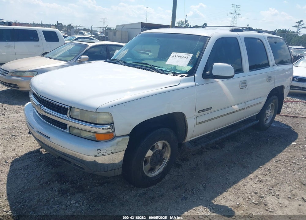 2001 CHEVROLET TAHOE LT VIN: 1GNEK13T31R196774