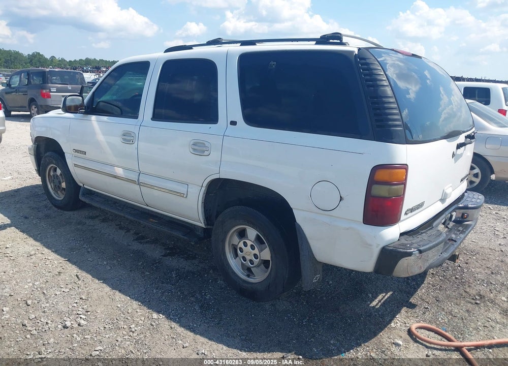 2001 CHEVROLET TAHOE LT VIN: 1GNEK13T31R196774
