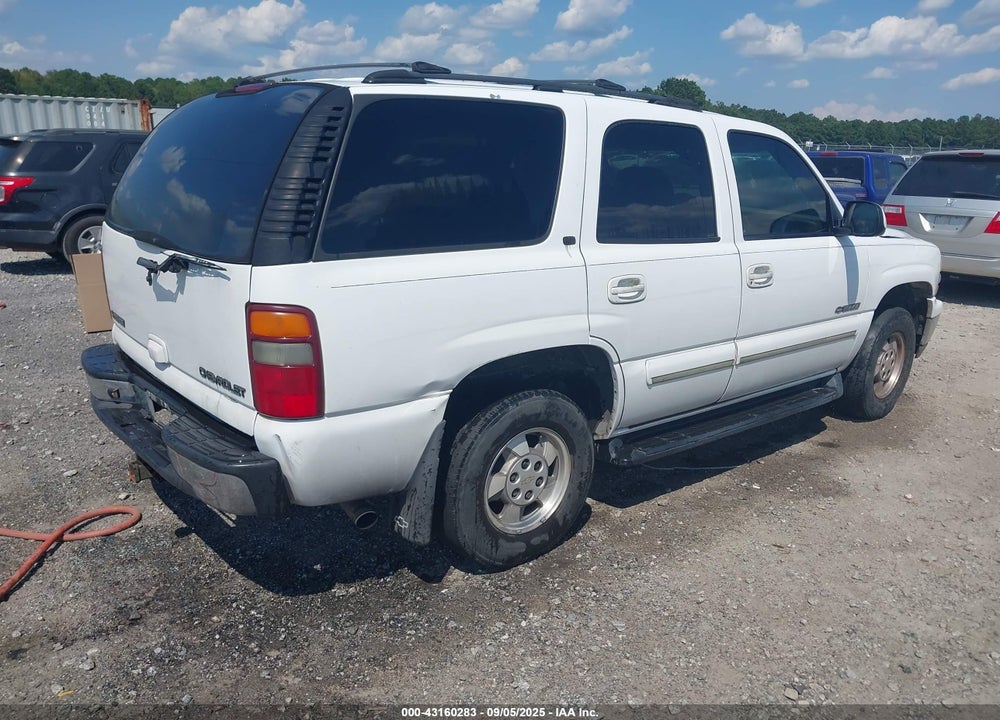 2001 CHEVROLET TAHOE LT VIN: 1GNEK13T31R196774