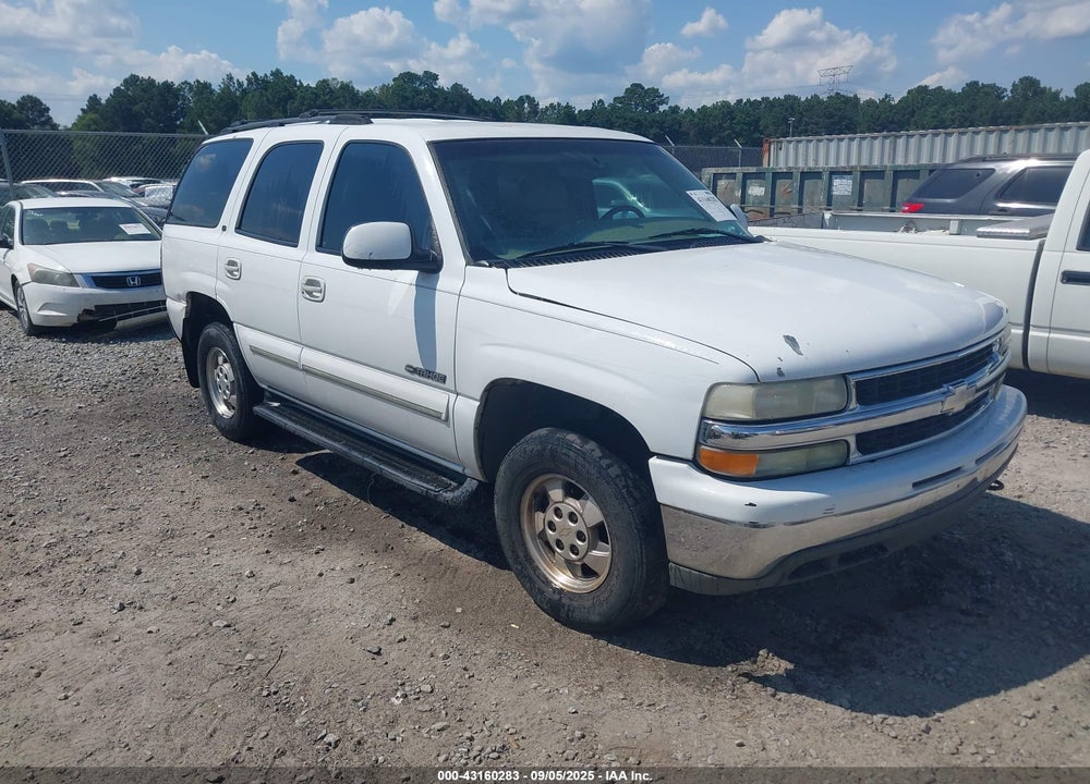 2001 CHEVROLET TAHOE LT VIN: 1GNEK13T31R196774