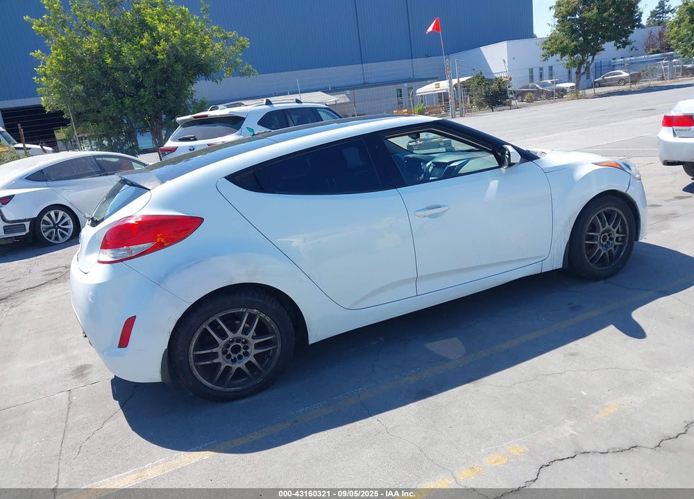 2012 HYUNDAI VELOSTER VIN: KMHTC6AD3CU078726