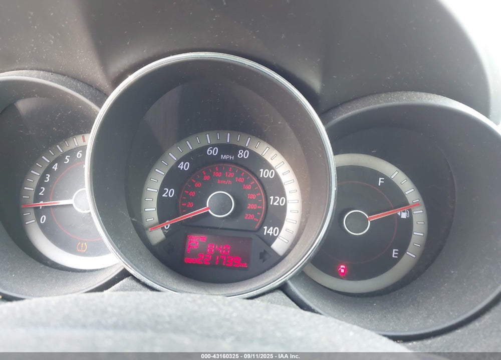 2013 KIA FORTE VIN: KNAFU5A25D5742833