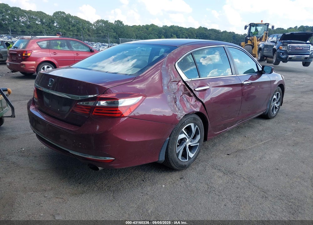 2016 HONDA ACCORD VIN: 1HGCR2F33GA098964
