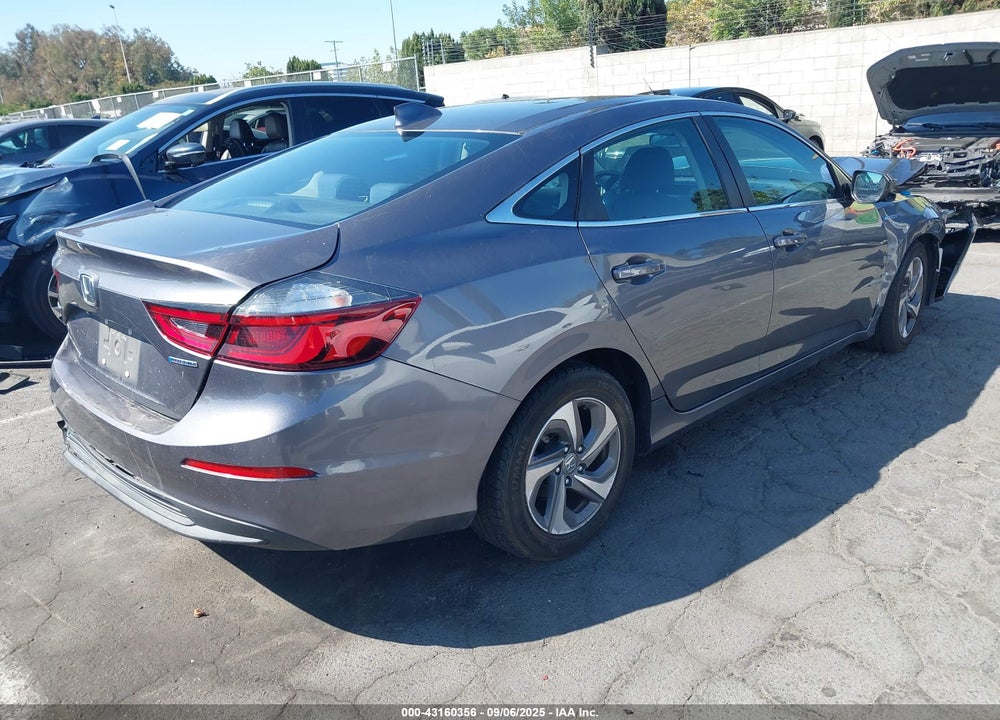 2019 HONDA INSIGHT VIN: 19XZE4F54KE029126