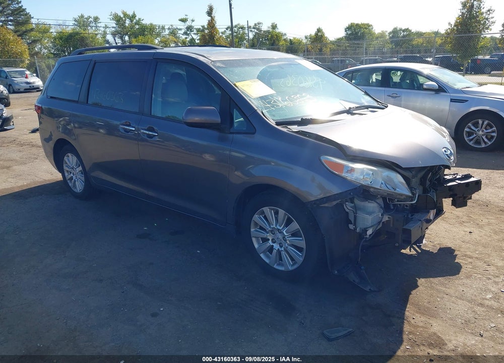 2015 TOYOTA SIENNA XLE 7 PASSENGER VIN: 5TDDK3DCXFS105328
