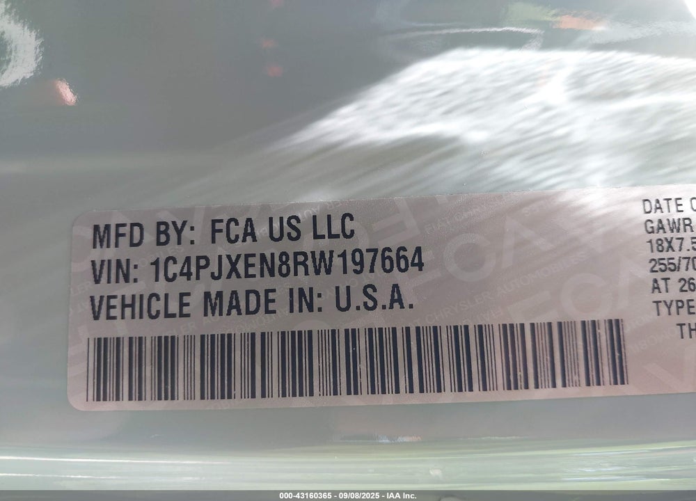2024 JEEP WRANGLER / VIN: 1C4PJXEN8RW197664