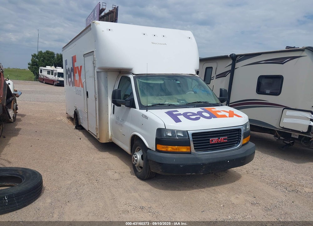 2019 GMC SAVANA CUTAWAY WORK VAN VIN: 7GZ37TCGXKN012989